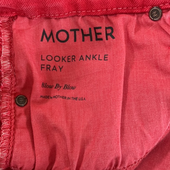 MOTHER, The Looker Ankle Fray Blow by Blow jean - Picture 7 of 10